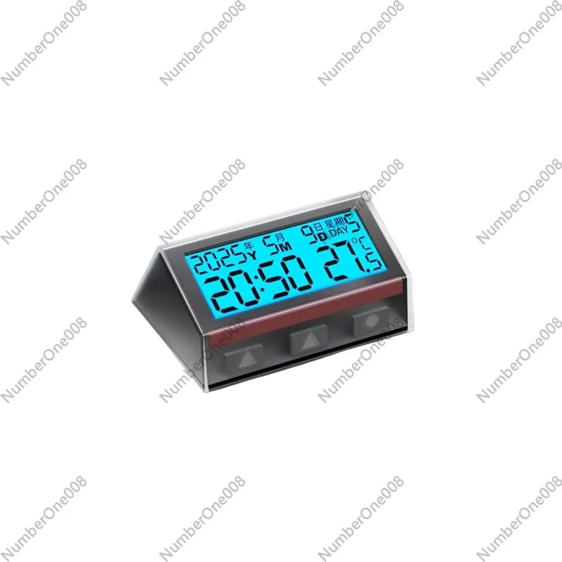 Solar Powered Watch - Jam Tampilan Waktu Kendaraan Listrik Bertenaga