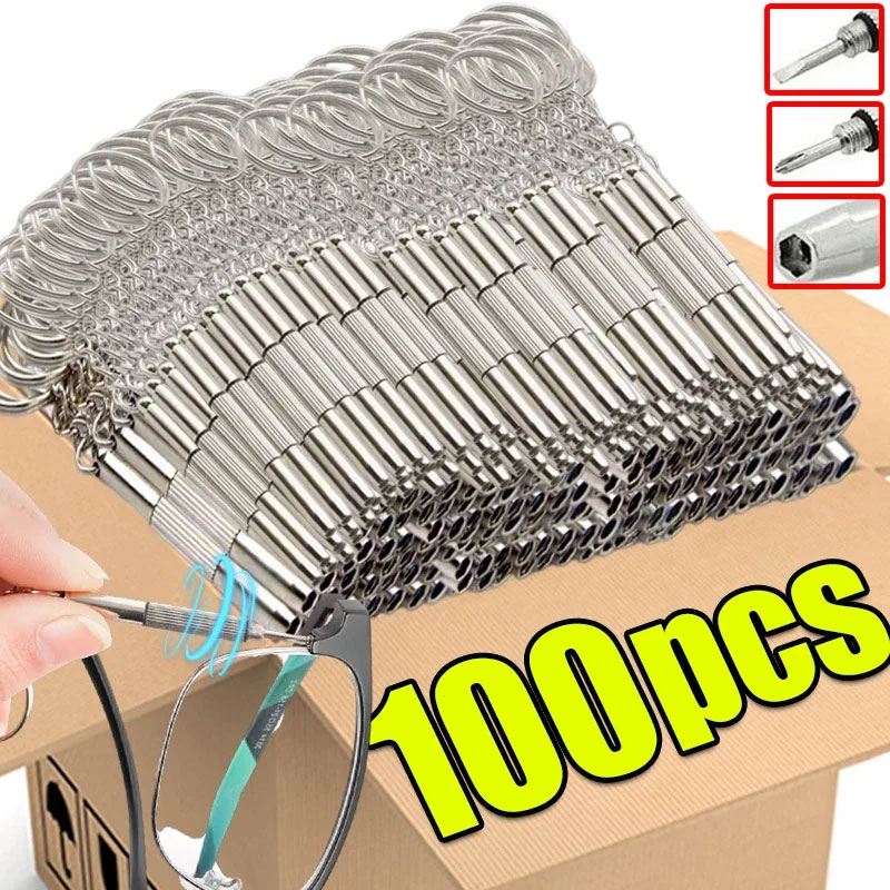 Watch Tool Repair Kit - Obeng Kacamata Baja, Obeng Kacamata, Kit