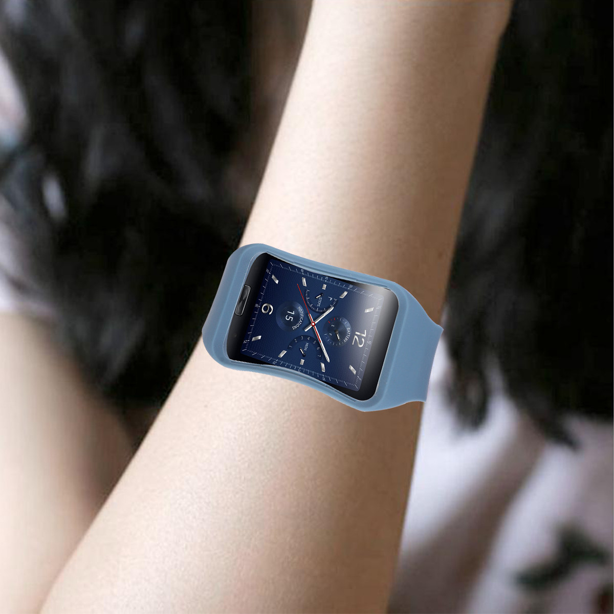 Smartwatch Slim Watches For Men - Tali Jam Tangan TPE Premium untuk