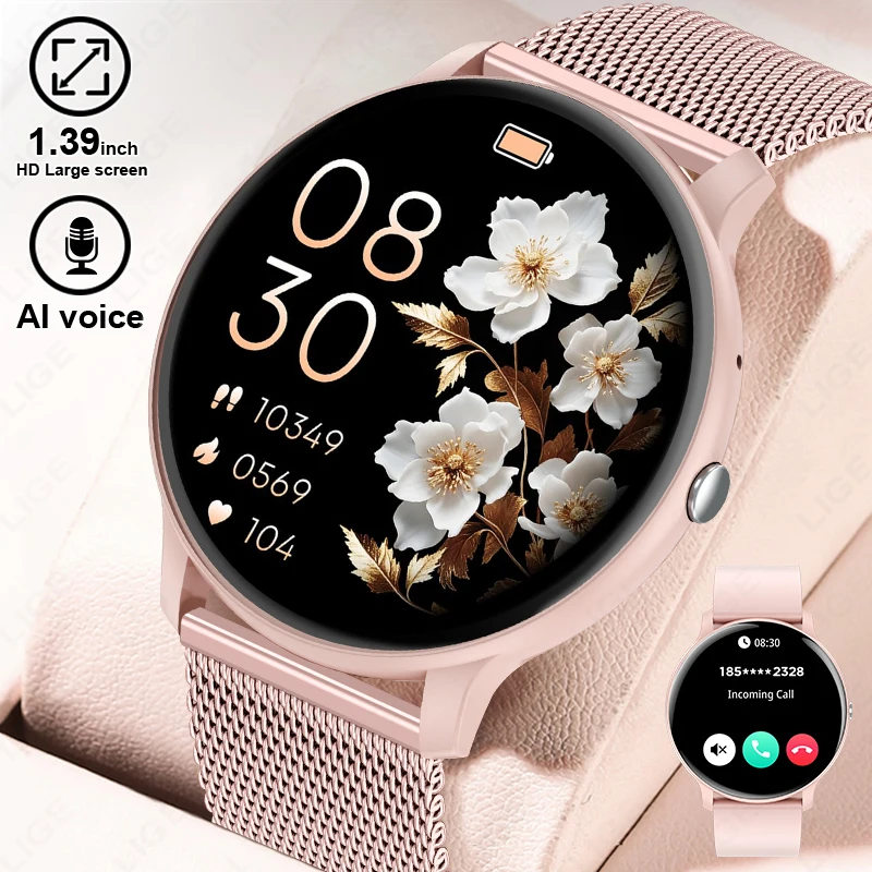 Smartwatch Sports Watches For Women - Jam Tangan Pintar LIGE dengan Panggilan