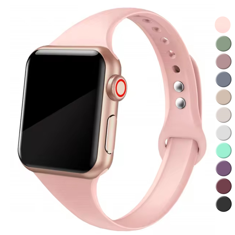 Smartwatch Slim Watches For Men - Tali jam tangan Apple, tali ramping