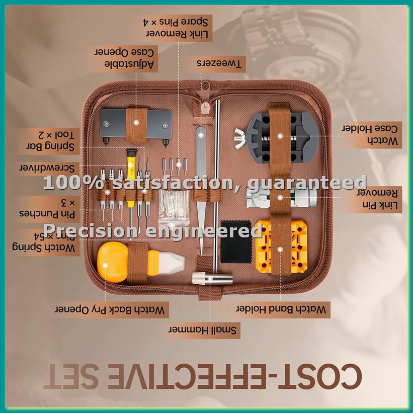 Watch Tool Repair Kit - Kit Perbaikan Jam Tangan, Alat Perbaikan