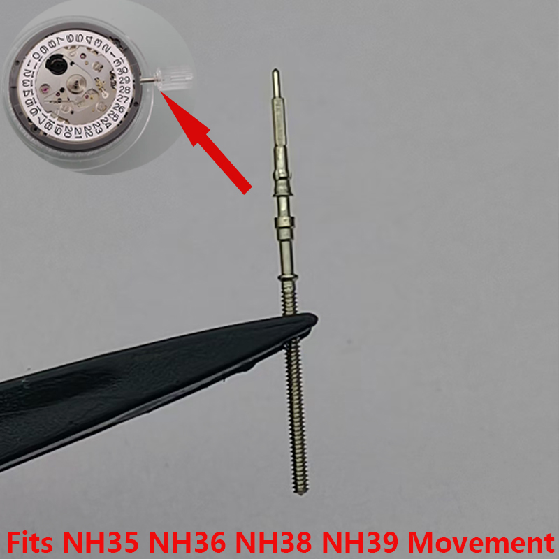 Watch Crown Stem - 2/4PCS Stem Mahkota Mesin NH35 NH36