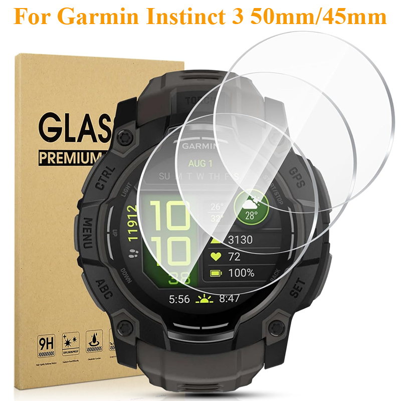 Solar Powered Watch - Pelindung Layar untuk Garmin Instinct 3