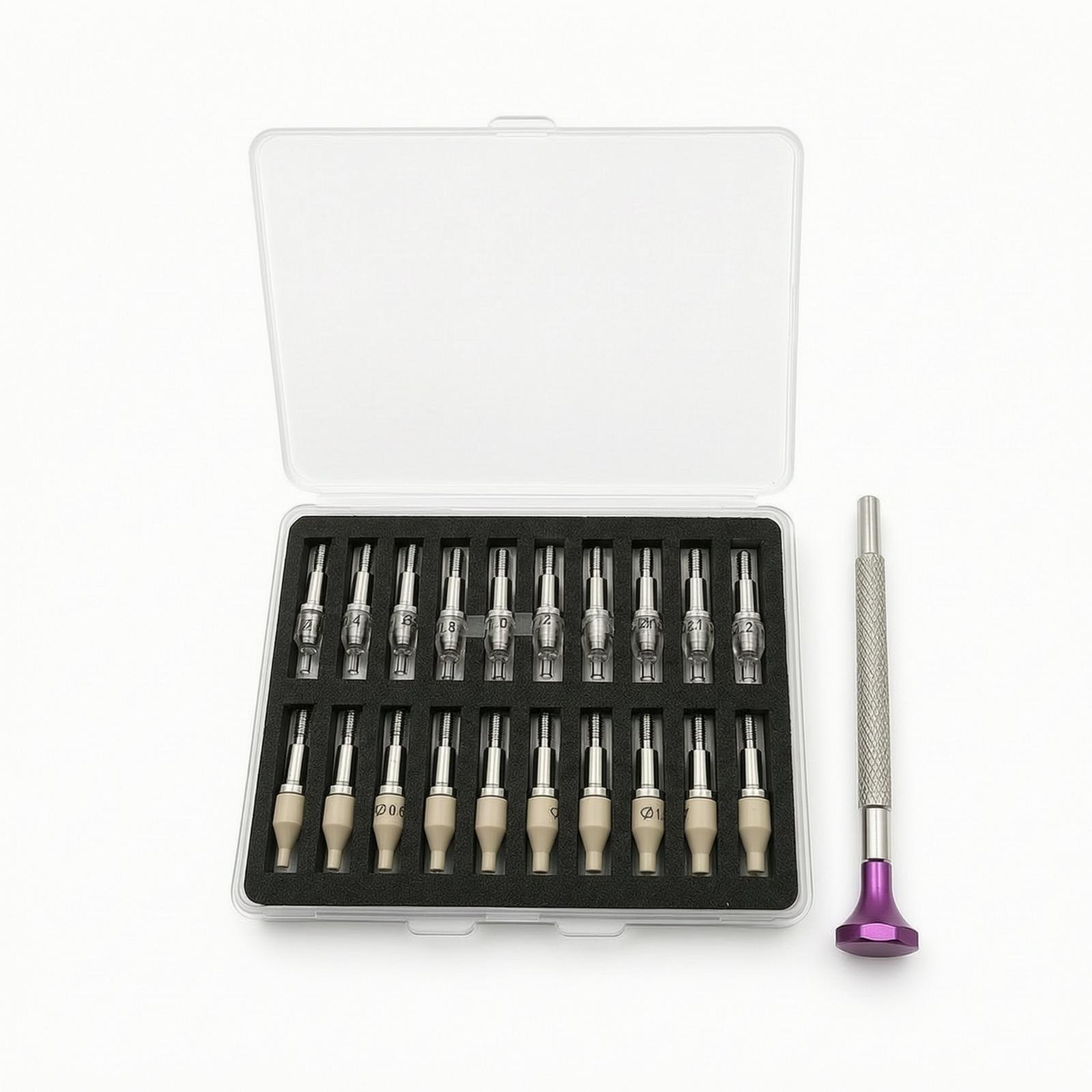 Watch Tool Repair Kit - Set Peralatan Penekan Jarum Jam Tangan,