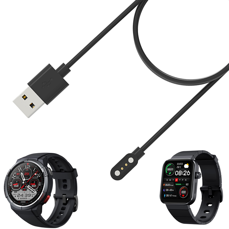 Smartwatch English - Kabel pengisi daya USB adaptor pengisi