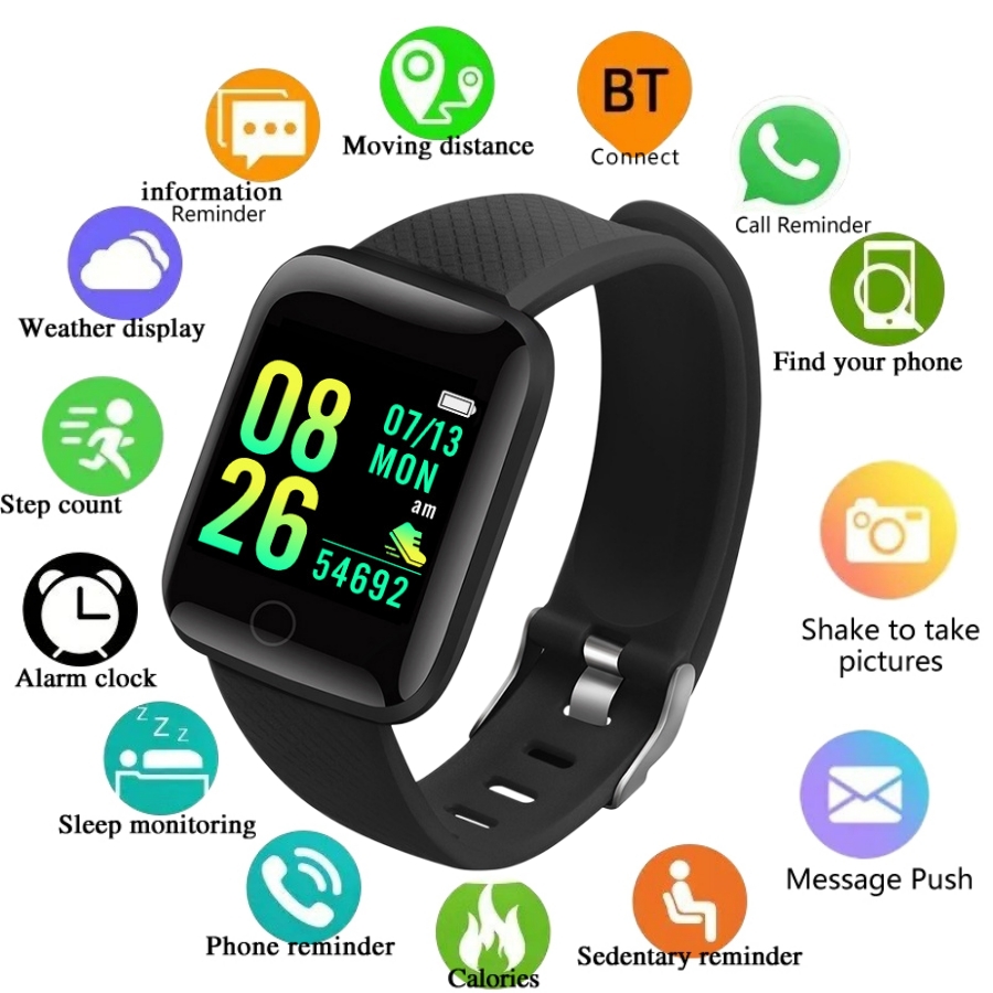 Jam tangan pintar multifungsi  - Smartwatch Digital Watches For Kids ulasan dan harga