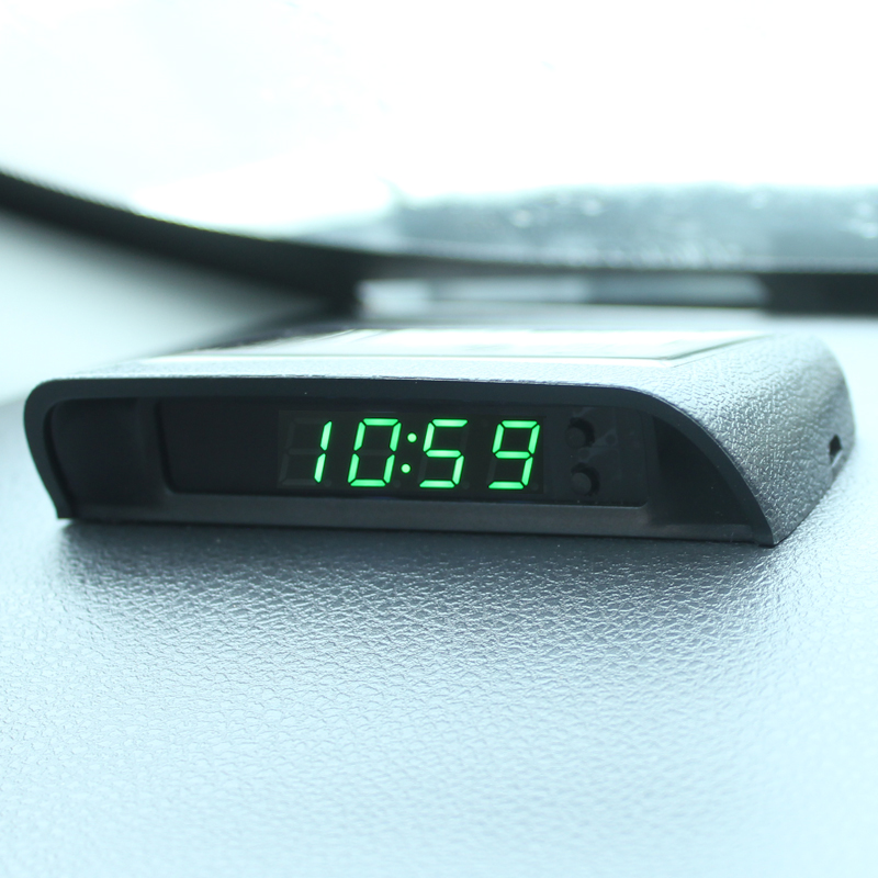 Jam Mobil Surya Termometer Tam - Solar Powered Watch ulasan dan harga
