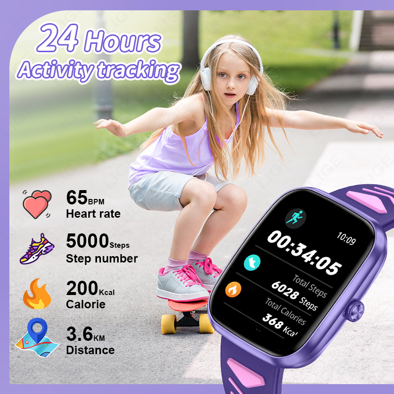 Jam Tangan Pintar Anak Baru 20 - Smartwatch Digital Watches For Kids ulasan dan harga