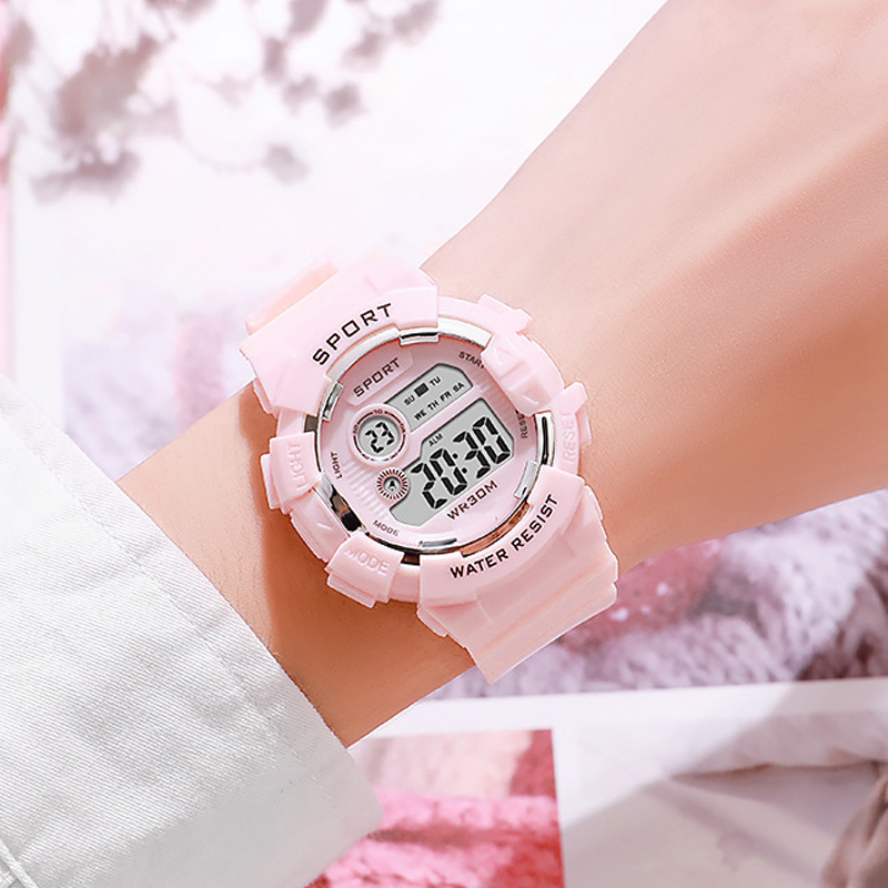 Jam tangan Digital anak, jam t - Smartwatch Digital Watches For Kids ulasan dan harga