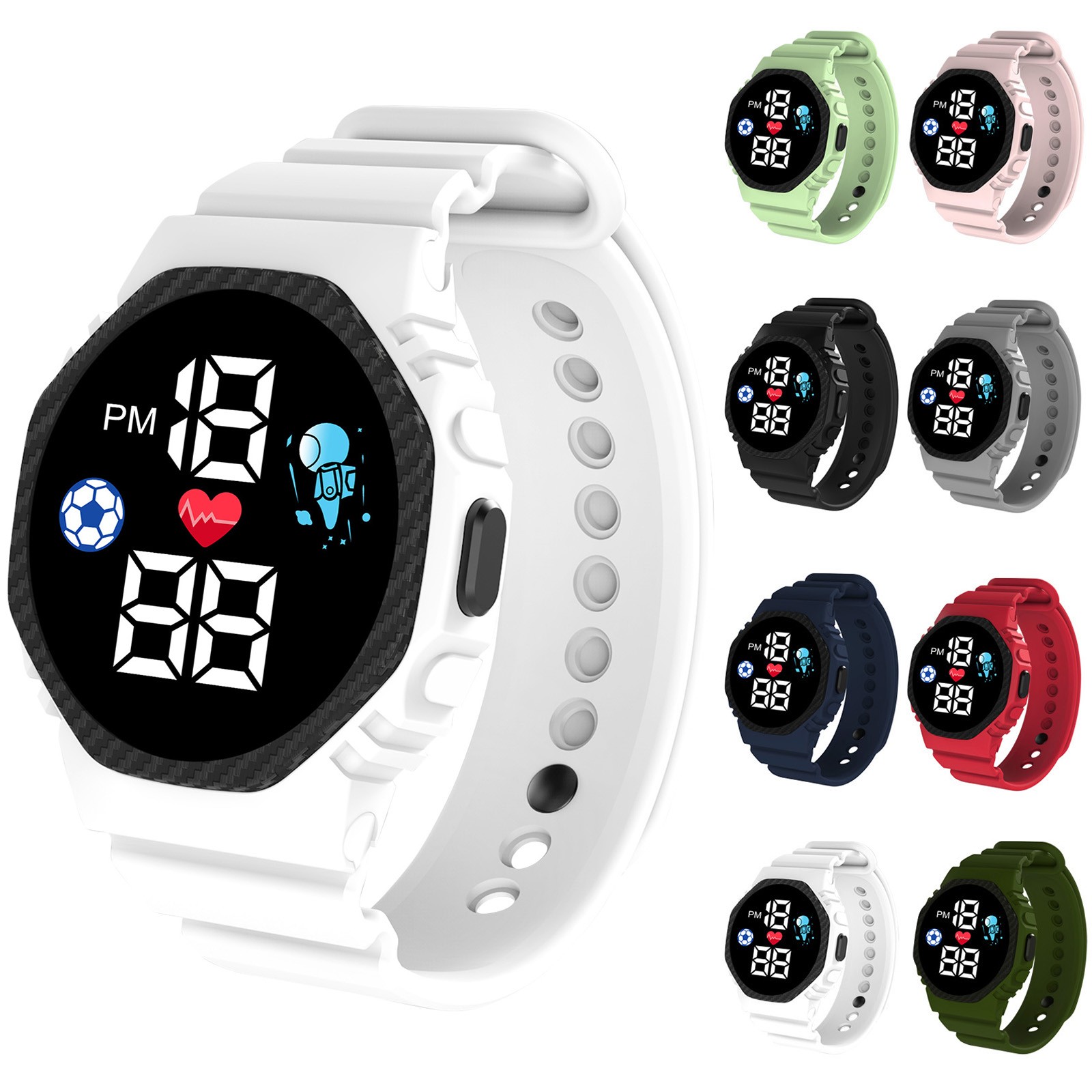 Jam tangan pintar anak laki-la - Smartwatch Digital Watches For Boys ulasan dan harga