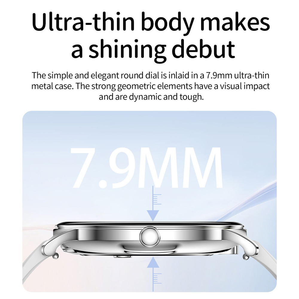 Jam Tangan Pintar AMOLED Ultra - Smartwatch Ladies Watches For Women ulasan dan harga
