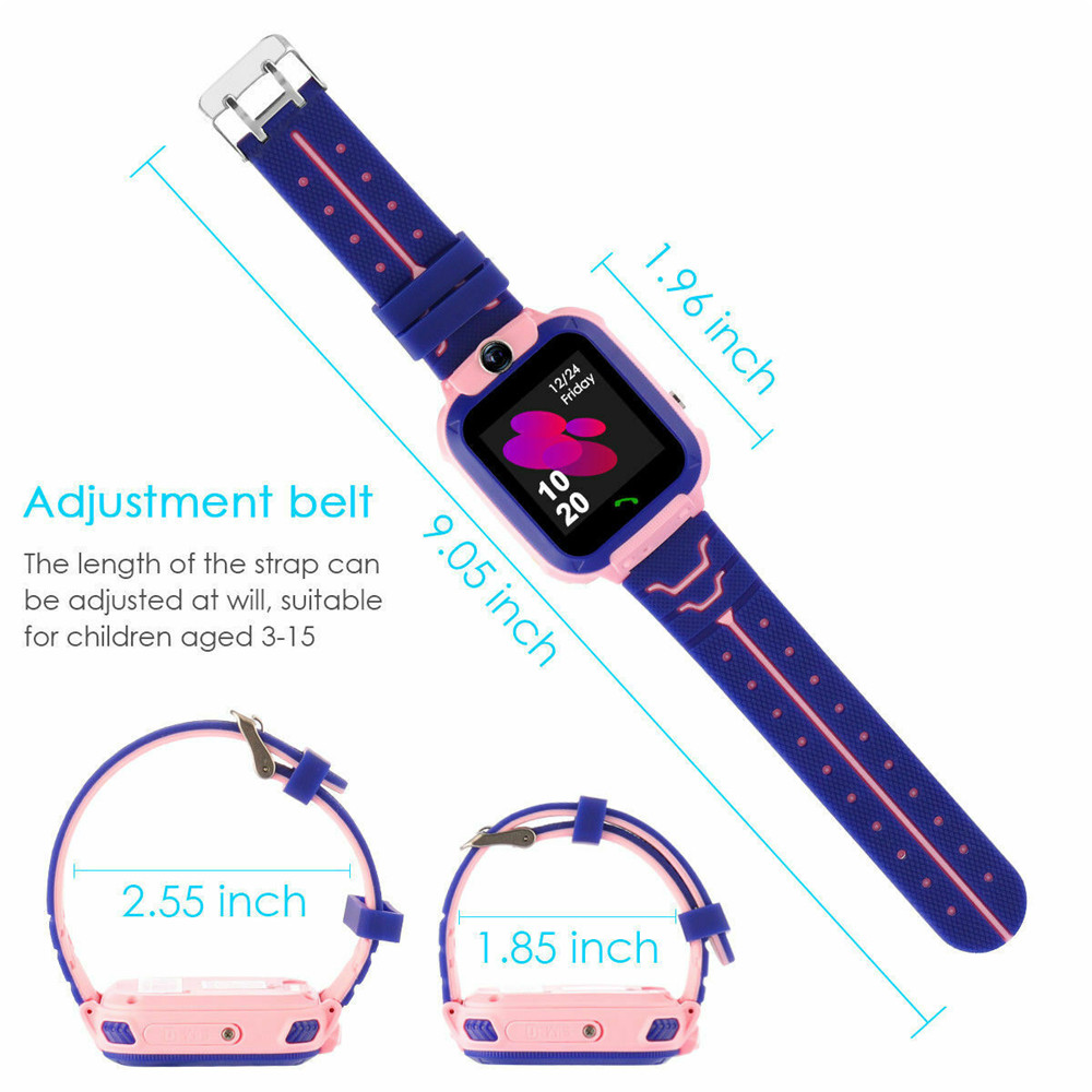 Q12 jam tangan pintar anak 2G  - Smartwatch Digital Watches For Kids ulasan dan harga