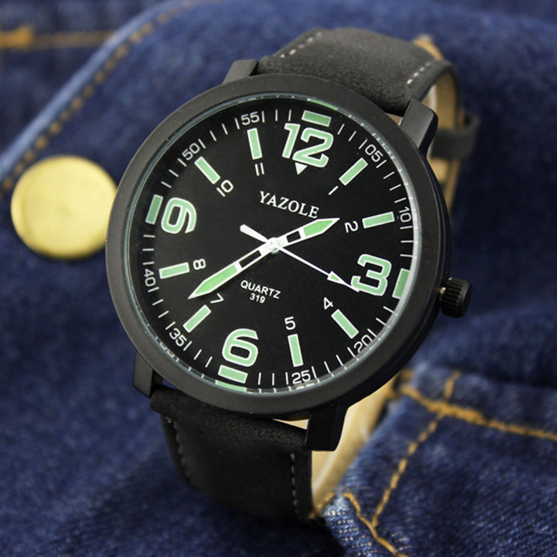 Yazole Luminous Watch Pria Ola - Solar Powered Watch ulasan dan harga