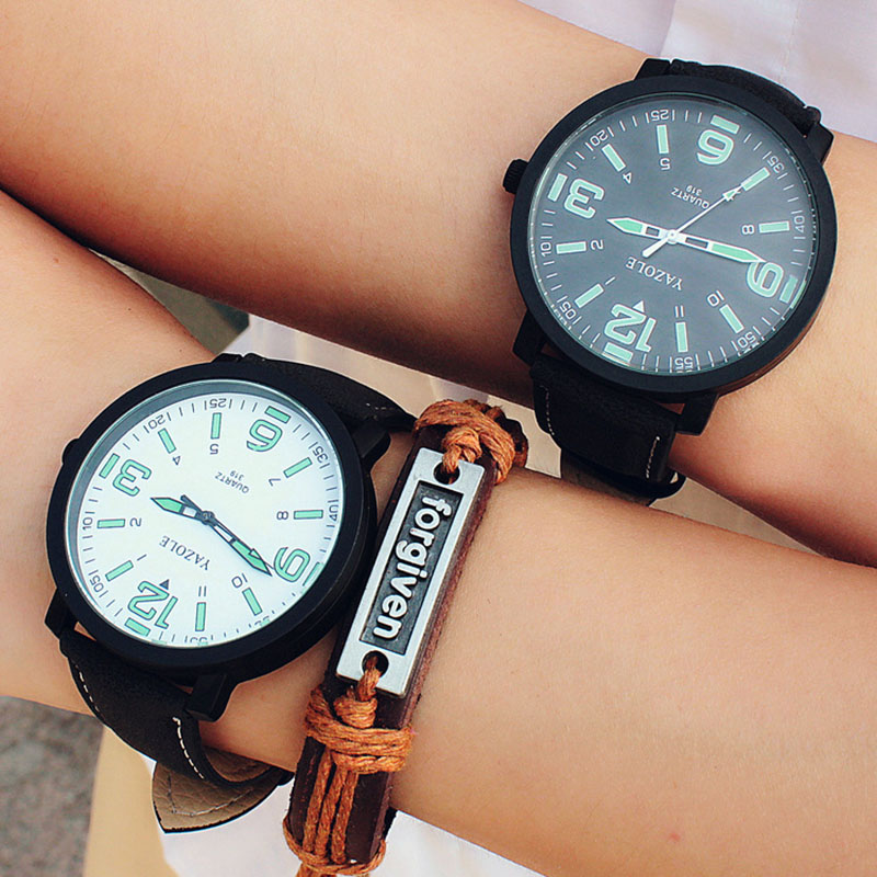 Yazole Luminous Watch Pria Ola - Solar Powered Watch ulasan dan harga