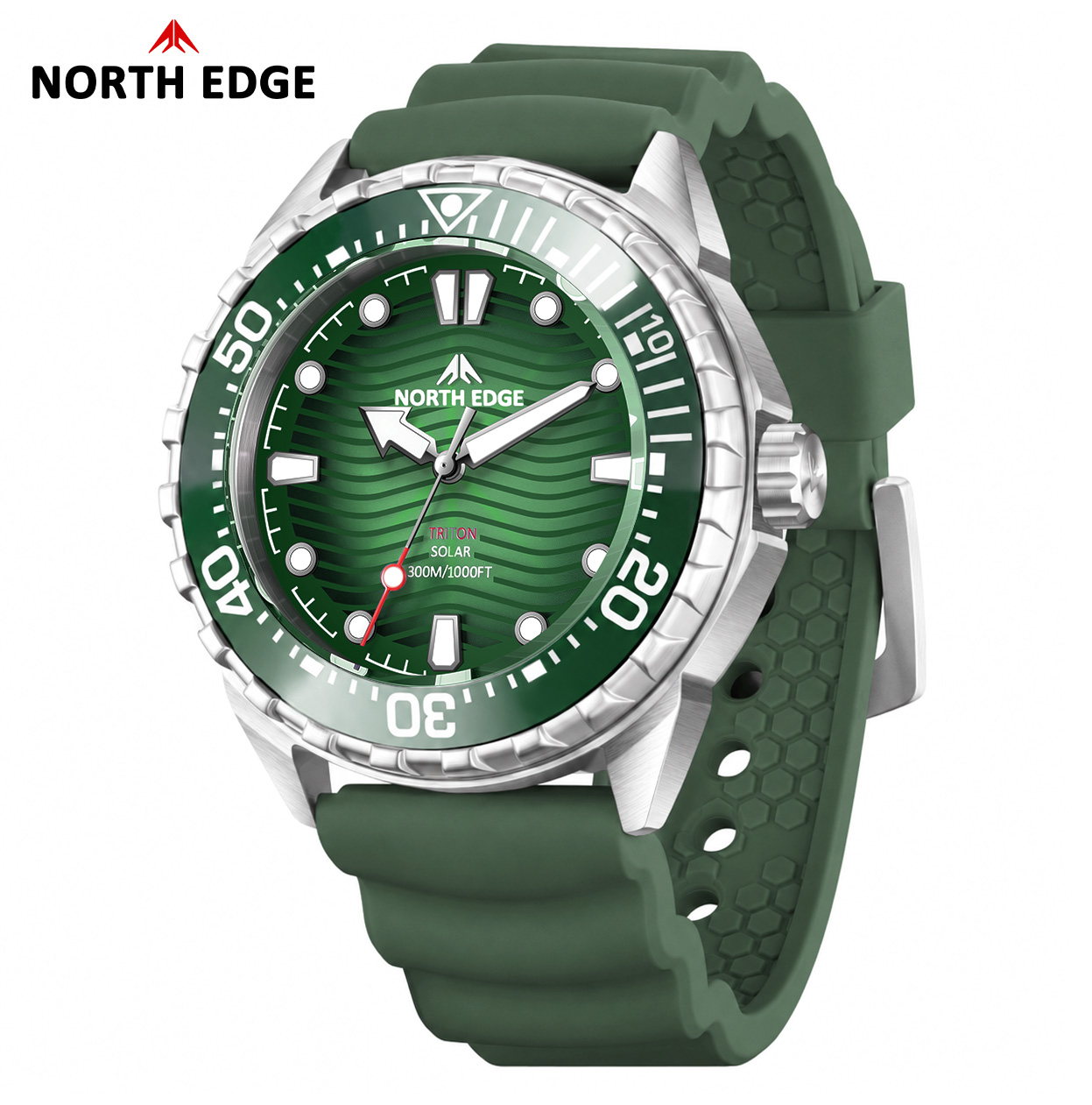 NORTH EDGE 2026 TRITON Baru Ja - Solar Powered Watch ulasan dan harga