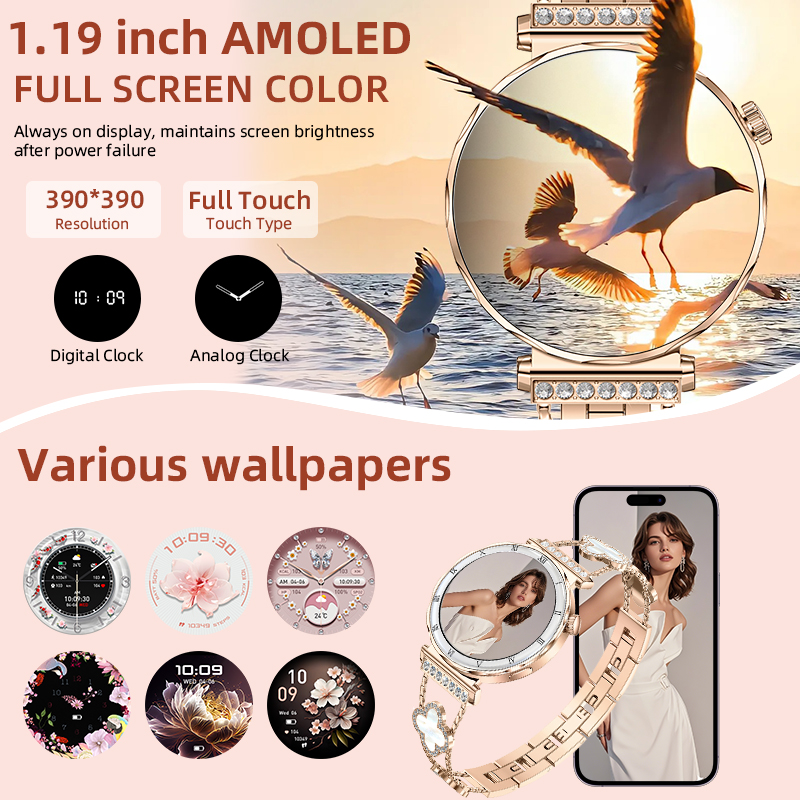 LIGE Jam Tangan Pintar Wanita  - Smartwatch New Watches For Women ulasan dan harga