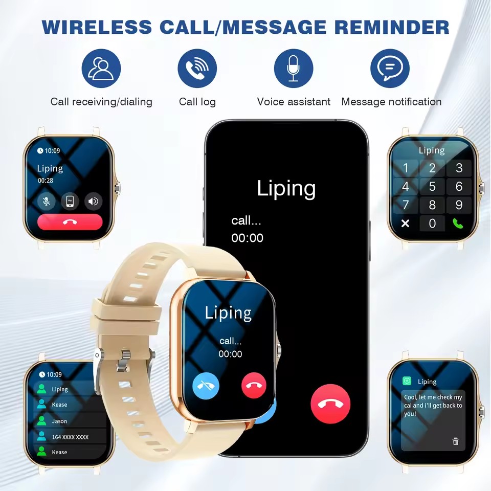 Jam Tangan Pintar Bluetooth Ba - Smartwatch New Watches For Women ulasan dan harga