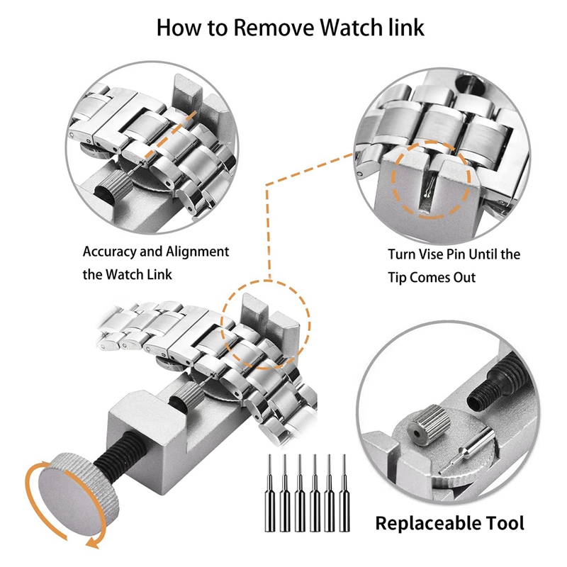 Kit Perbaikan Jam Tangan, Alat - Watch Tool Repair Kit ulasan dan harga