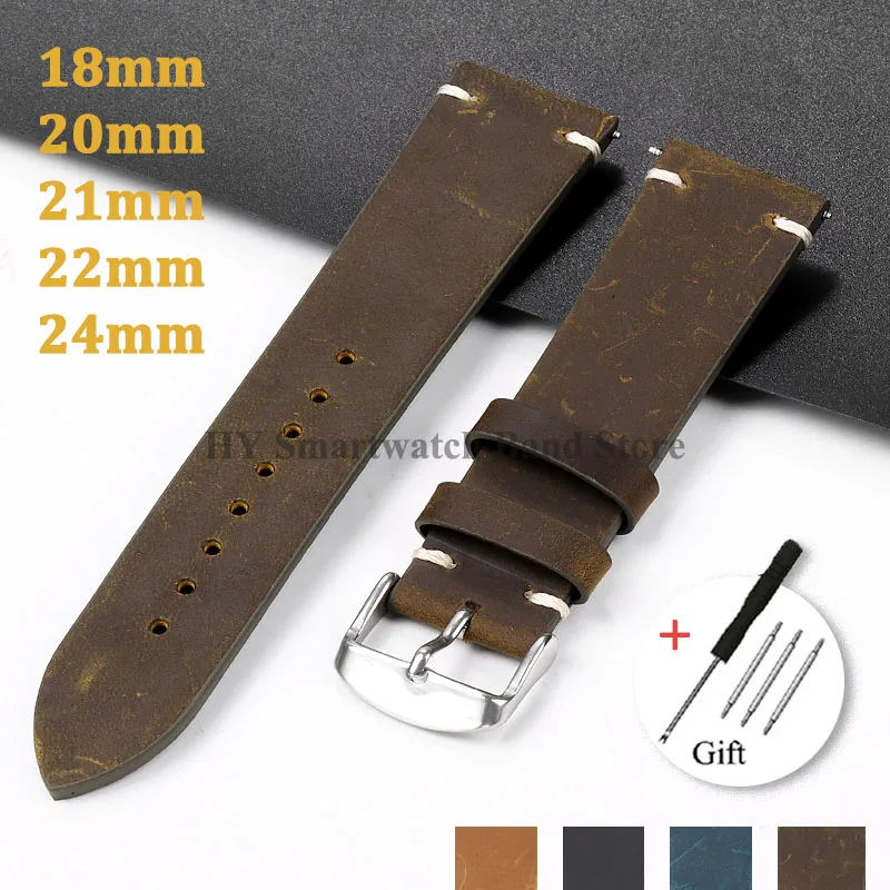 Tali jam tangan kulit sapi ant - Smartwatch Vintage Watches For Women ulasan dan harga
