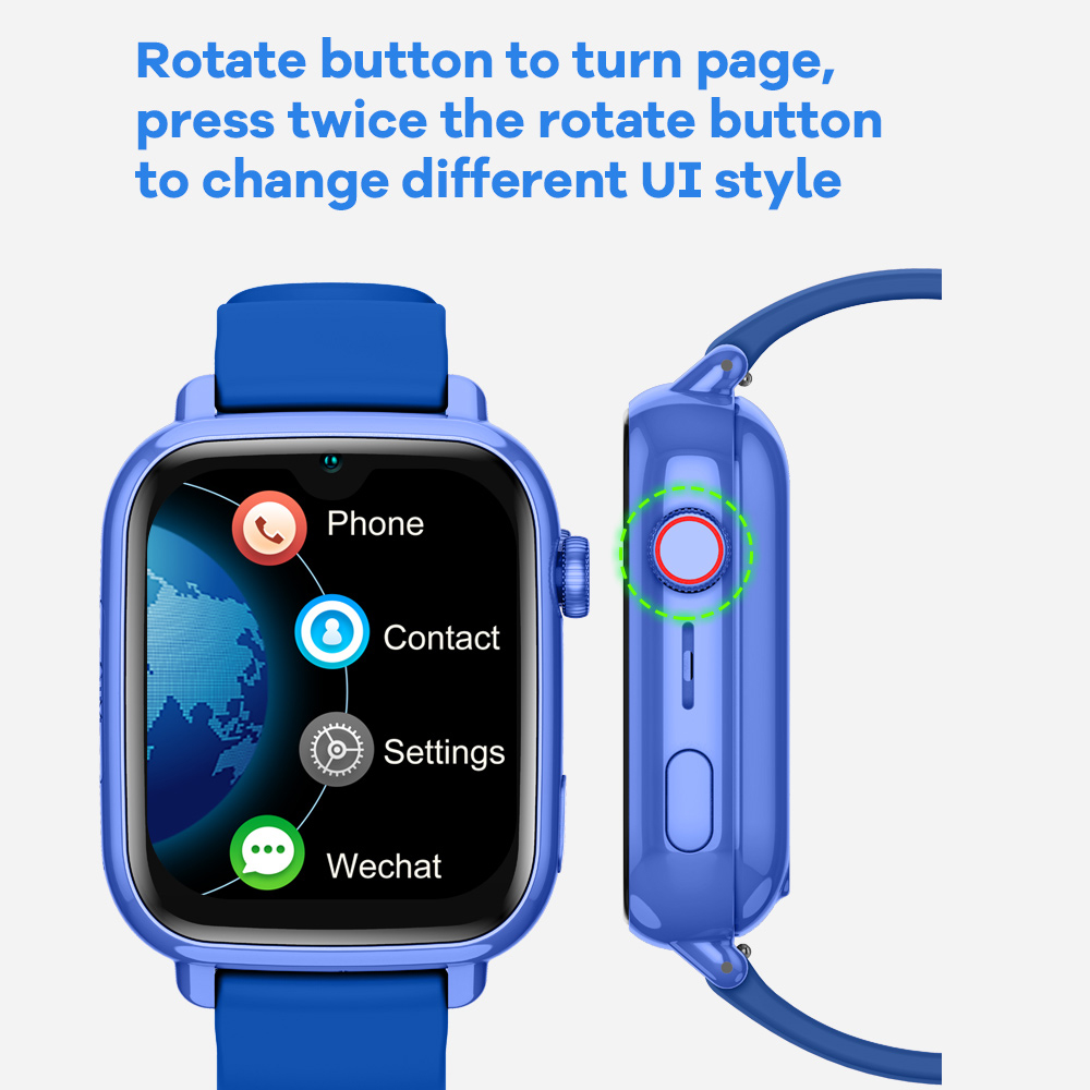 Jam tangan pintar 4G kamera SO - Smartwatch Digital Watches For Kids ulasan dan harga