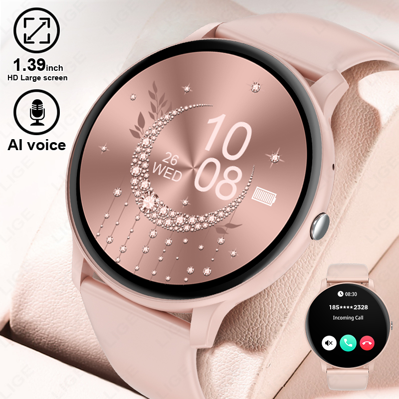 Jam Tangan Pintar Baru 2026 Ja - Smartwatch Ladies Watches For Women ulasan dan harga