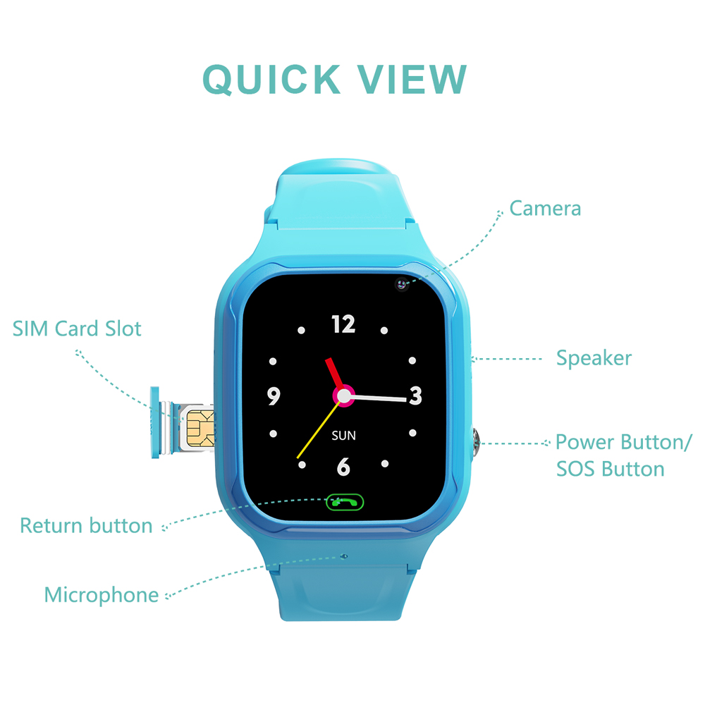 Jam Tangan Anak VALDUS New VT3 - Smartwatch Digital Watches For Boys ulasan dan harga