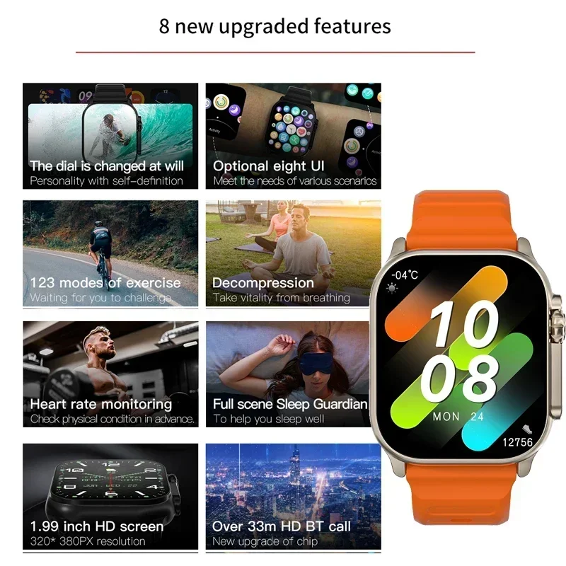 Jam Tangan Seri 9 Baru PK HK8  - Smartwatch New Watches For Women ulasan dan harga