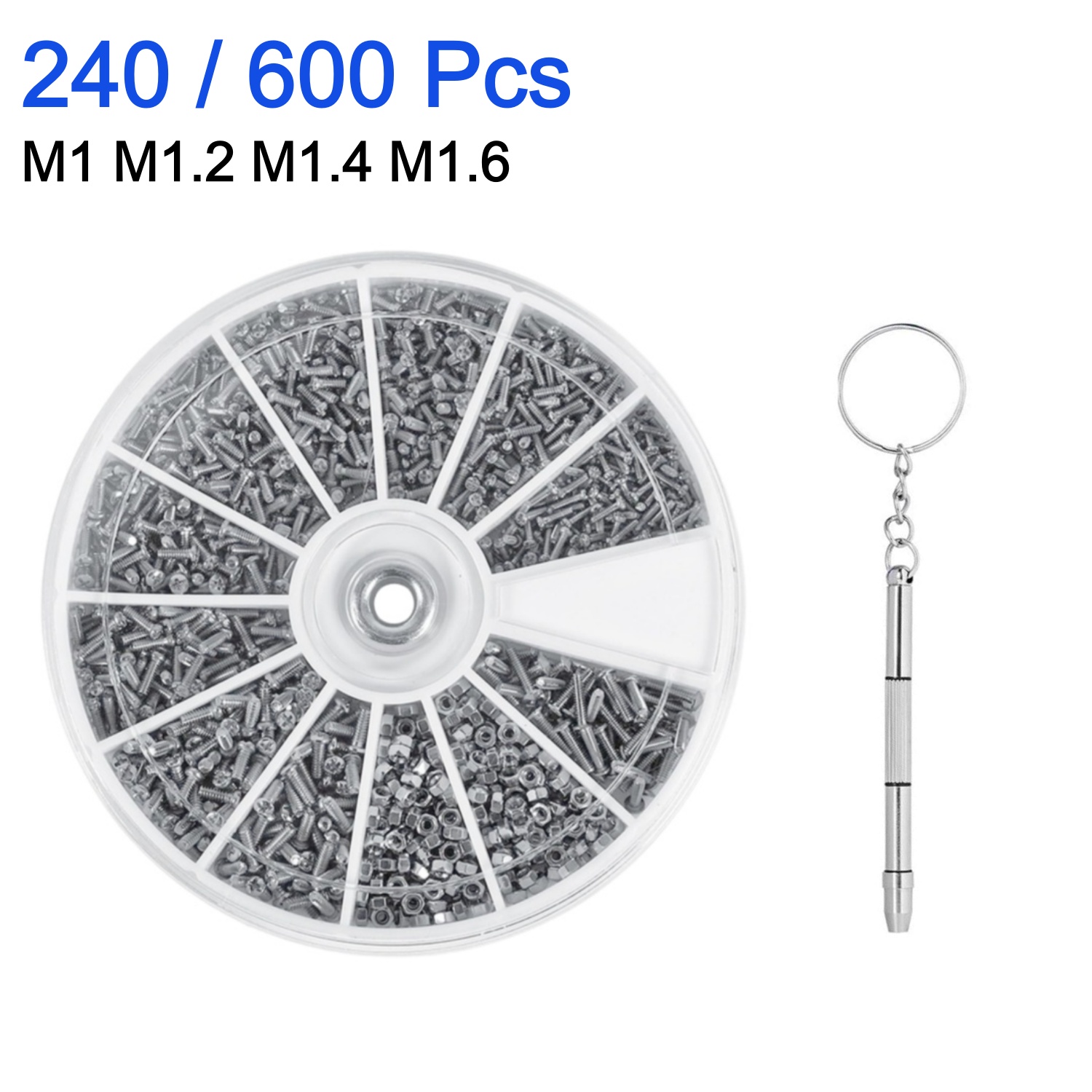 240/600 Buah Set Obeng Mur Sek - Watch Tool Repair Kit ulasan dan harga