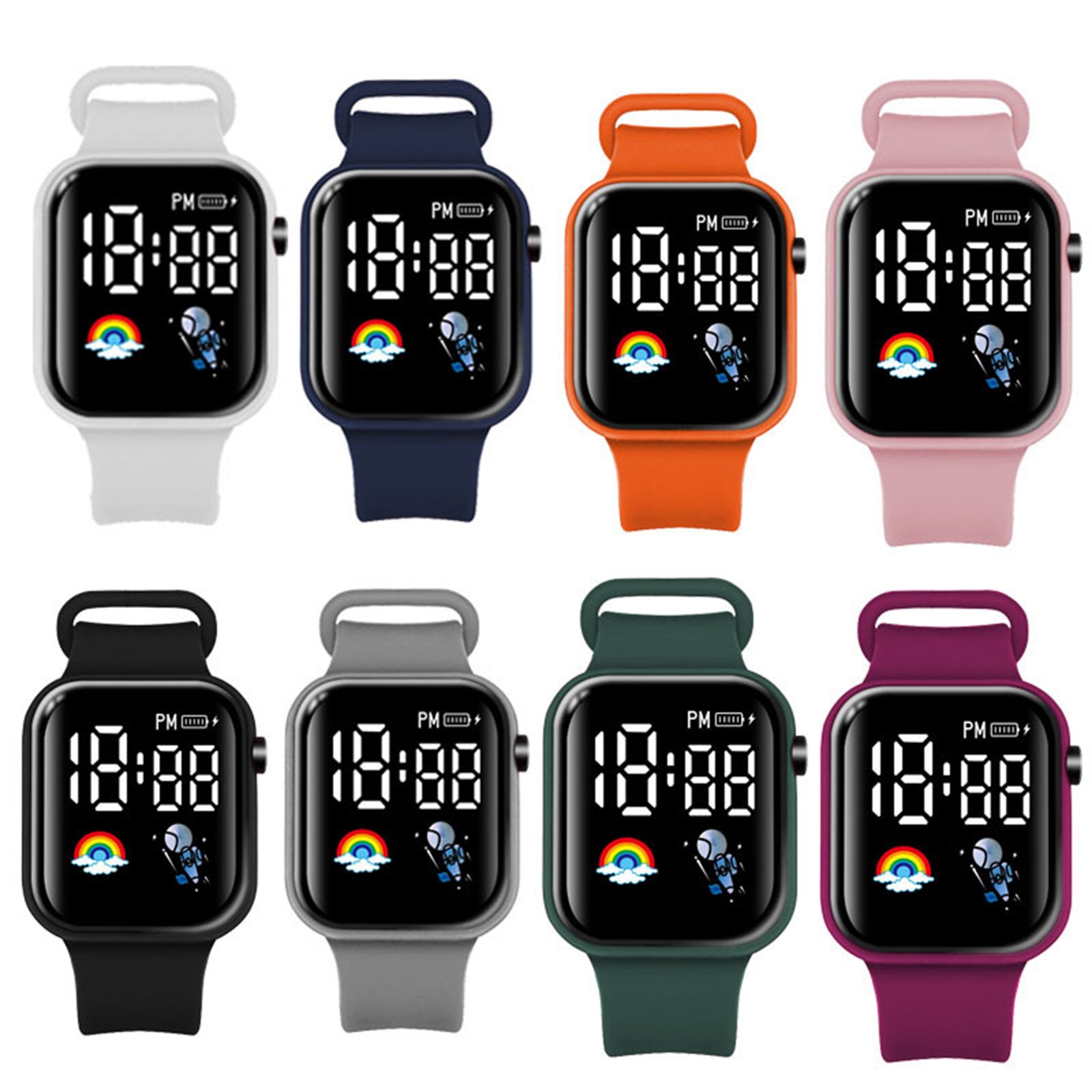 Jam tangan pintar olahraga sis - Smartwatch Digital Watches For Boys ulasan dan harga