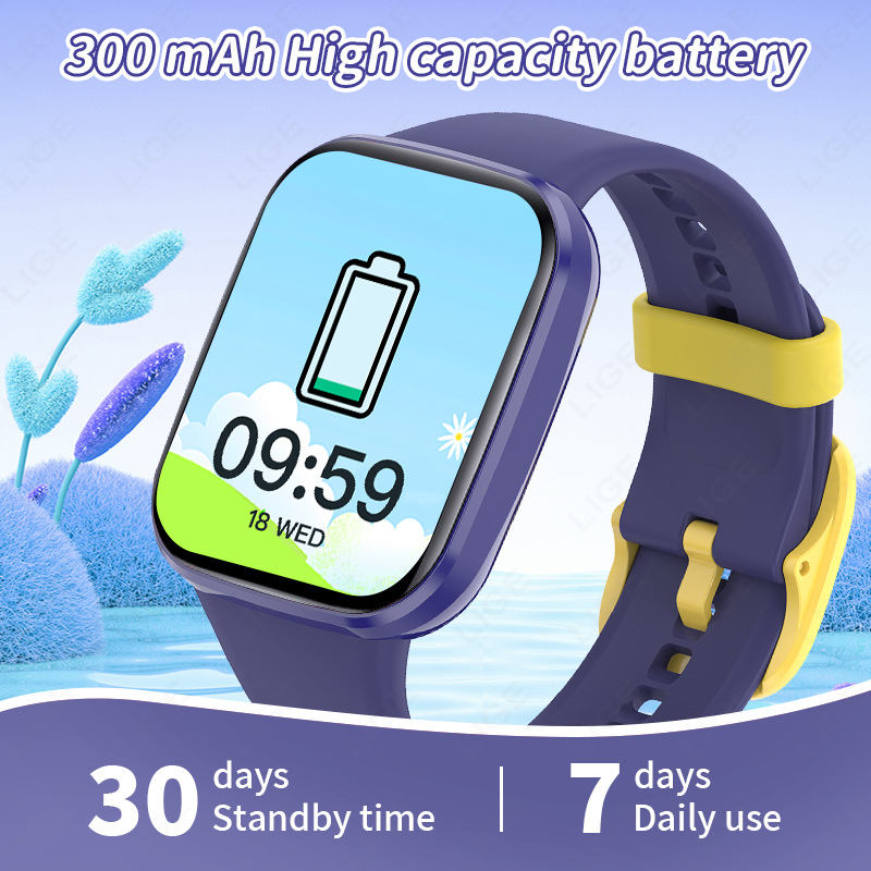 Lige Jam Tangan Pintar Anak Ja - Smartwatch Digital Watches For Boys ulasan dan harga