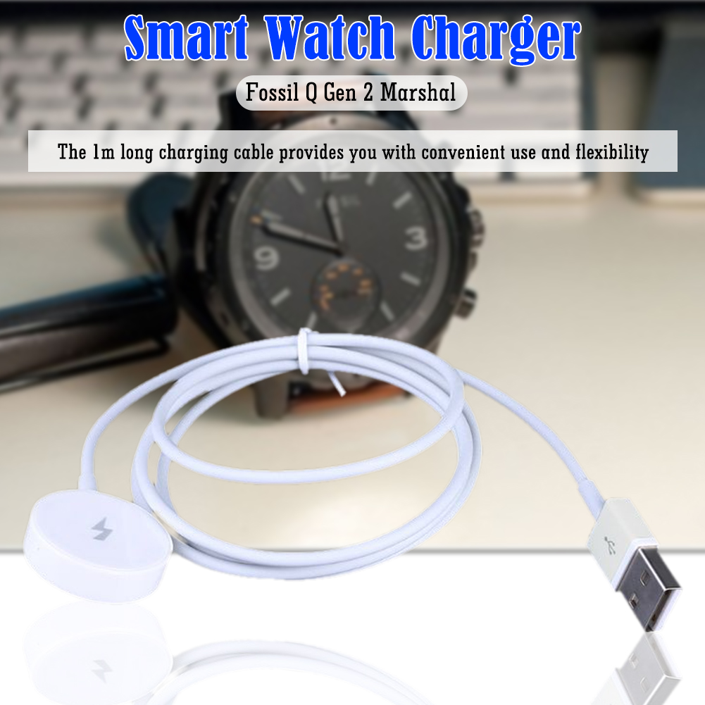 Pengisi Daya Magnetik Jam Tang - Fossil Watches Smartwatch Charger ulasan dan harga