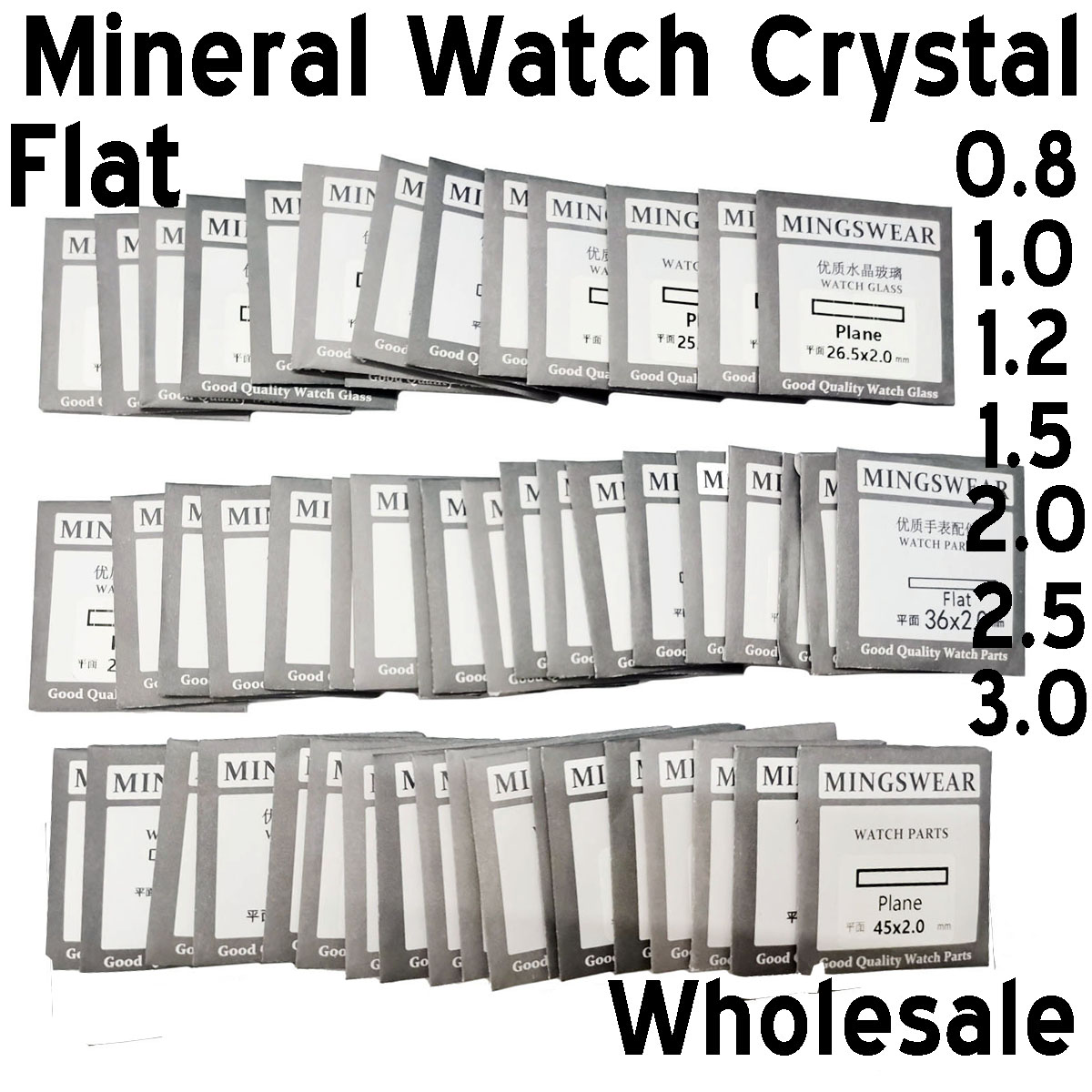 Set Kaca Jam Tangan Mineral Da - Watch Tool Repair Kit ulasan dan harga