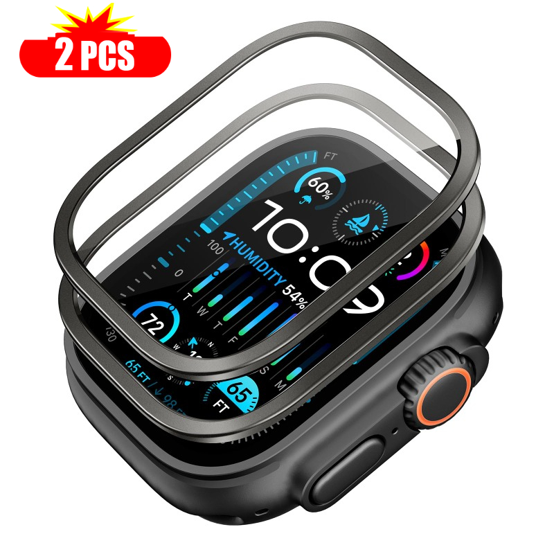 2 Buah Kaca Tempered untuk Jam - Smartwatch Watches Gift For Women ulasan dan harga