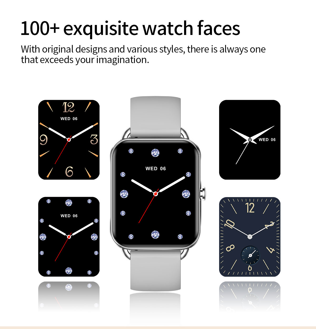 Jam tangan pintar 2024 inci pr - Smartwatch New Watches For Women ulasan dan harga