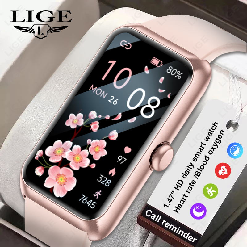LIGE Jam Tangan Pintar Wanita  - Smartwatch Ladies Watches For Women ulasan dan harga