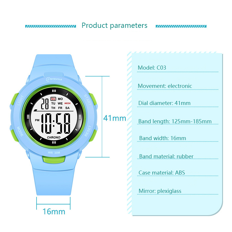 Utthai jam tangan anak jam tan - Smartwatch Digital Watches For Kids ulasan dan harga
