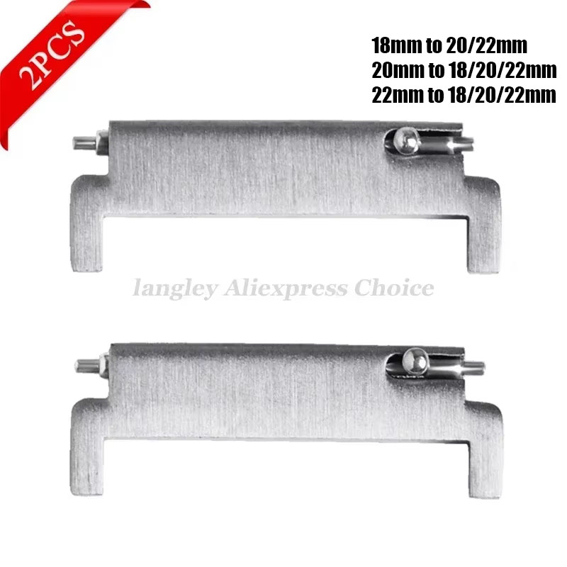 2 buah adaptor pita jam tangan - Replacement Watch Bracelet ulasan dan harga